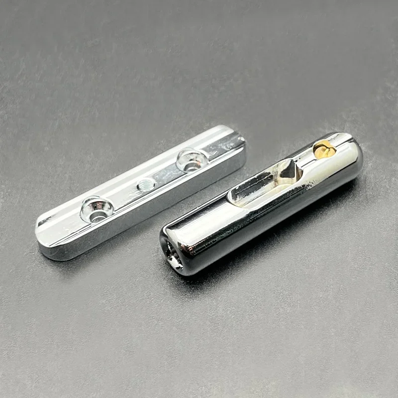 Set of 4 Individual Guitar Brass Bridges 3 Set of 4 Individual Guitar Brass Bridges - Image 3