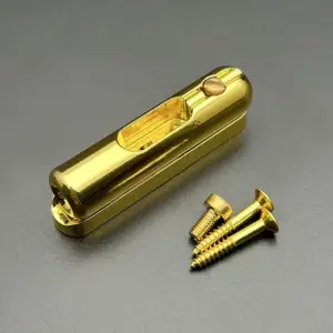 Set of 4 Individual Guitar Brass Bridges 15 Scdc9f66e6e3443e4a81e254d38a5813fm