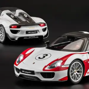 Porsche 918 Martini 1:18 Scale Diecast Model 13 Sce034d1da82b4e2ca87c33ea8d75e3baH