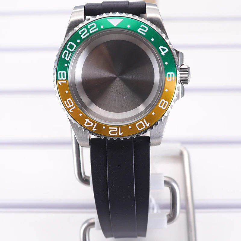 40mm Waterproof Watch Case with Rubber Strap 22 40mm Waterproof Watch Case with Rubber Strap - Image 22