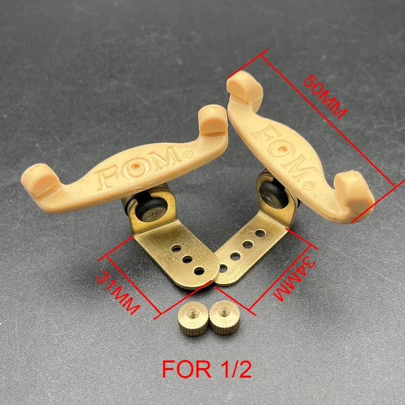 Brass Shoulder Rest for 4/4, 1/2, 1/4 Violins 5 Brass Shoulder Rest for 4/4, 1/2, 1/4 Violins - Image 5