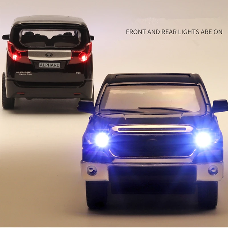 1:32 Scale Black Toyota Tundra Diecast Model 3 1:32 Scale Black Toyota Tundra Diecast Model - Image 3