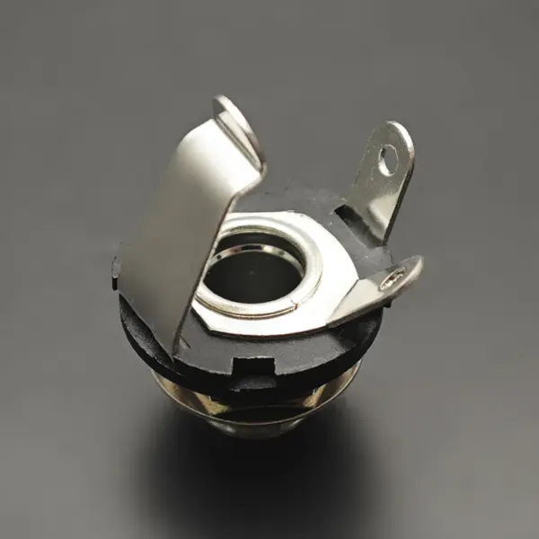 10 Pack 1/4 Inch Chrome Mono Input Jacks - Image 4