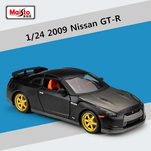 Maisto 1:24 Red 2009 Nissan GTR Diecast Model 9 Maisto 1:24 Red 2009 Nissan GTR Diecast Model - Image 9