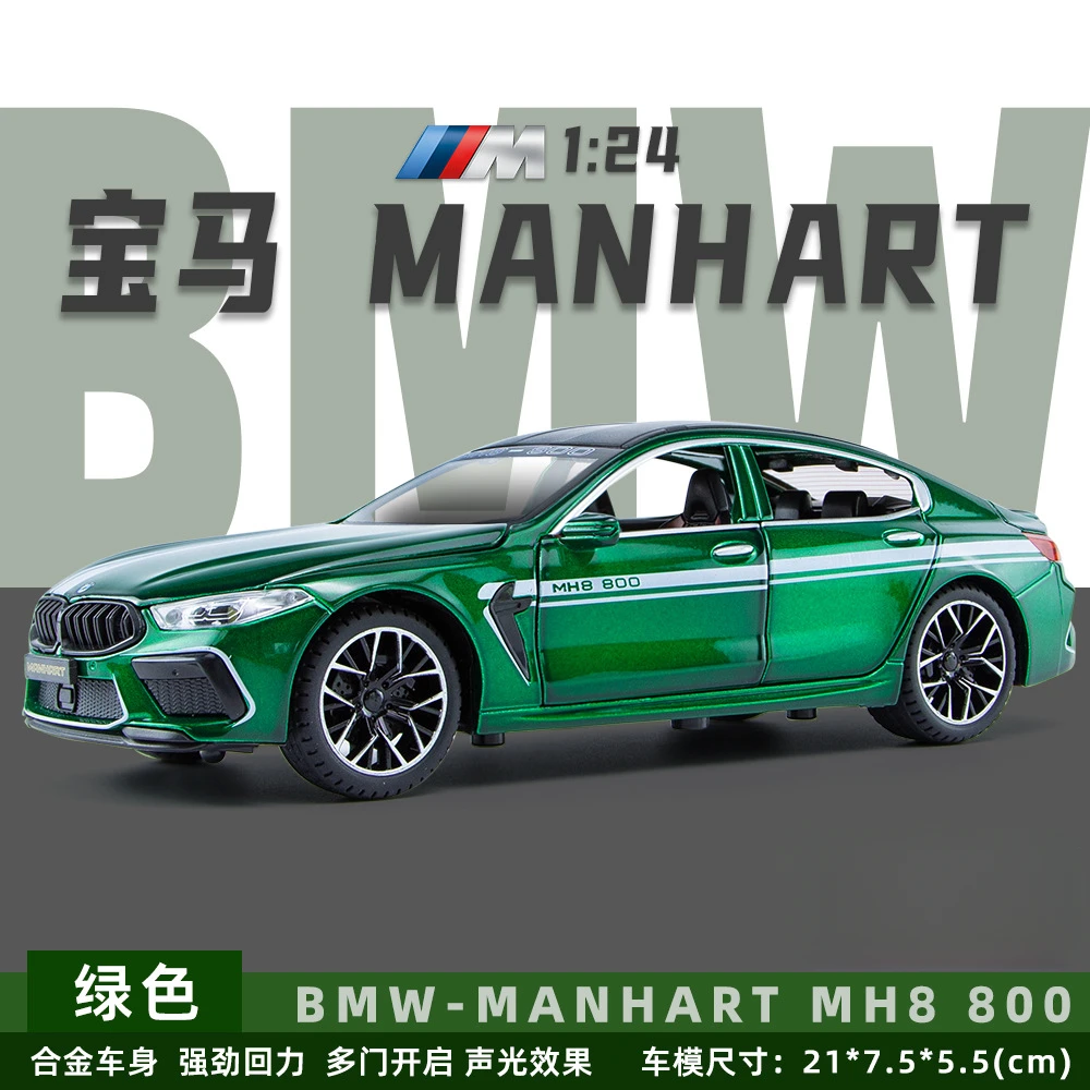 BMW M8 MH8 800 1:24 Diecast Model Car 8 BMW M8 MH8 800 1:24 Diecast Model Car - Image 8