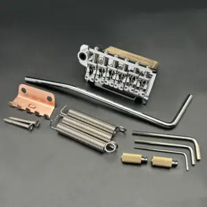 Guitar Tremolo Bridge with Chrome Finish 11 Sceba6e0f252e43bb9ad31283490d8cd2t