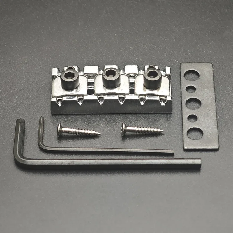 Metal Adjustable Guitar Locking Nut 42.5mm x 16mm 7 Metal Adjustable Guitar Locking Nut 42.5mm x 16mm - Image 7