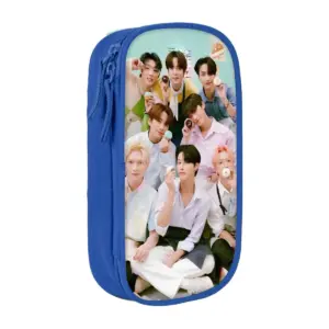 Kpop Star Singer Idol Pencil Case Black/Pink/Blue 16 Scfc84b92ab2f48d48099fe29b449a6b5w