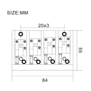Vintage 4/5-String Bass Guitar Bridge Upgrade 13 Scfe2eba1ac8645ab91544ce5877fae486