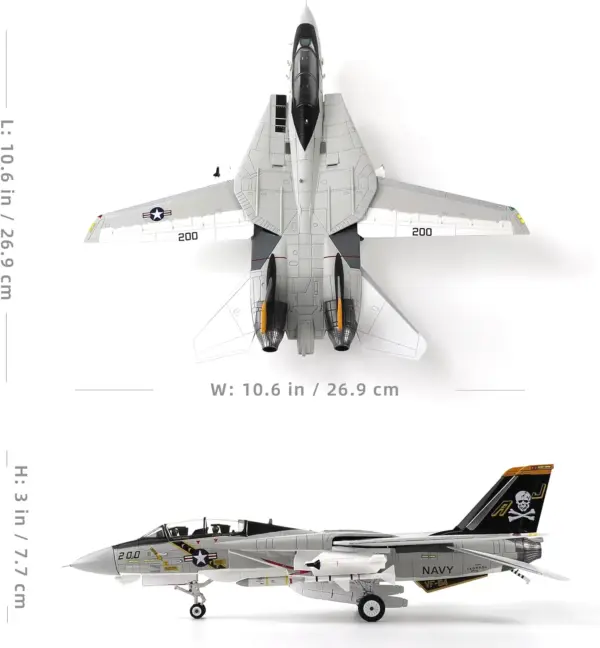 F-14 Tomcat 1/72 Scale DieCast Model Aircraft - Image 2