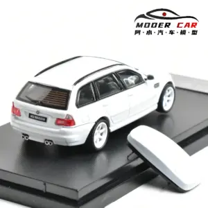 SH 1:64 M3 CSL E46 Wagon Diecast Model Car 56 Sd09107e1f05742daa6f1fe22d10fa0c1C
