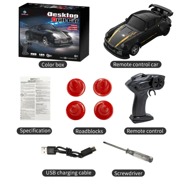 1:64 Scale KF20 Remote Control Drift Car - Image 10