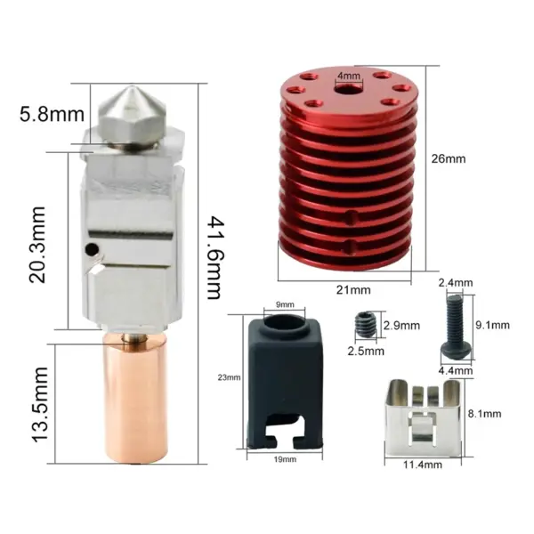 Voron 2.4 V6 Volcano Hotend Kit 24V 60W - Image 2