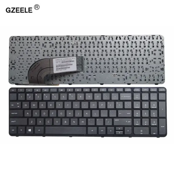 HP Laptop Keyboard Assembly with Cyrillic Layout - Image 2
