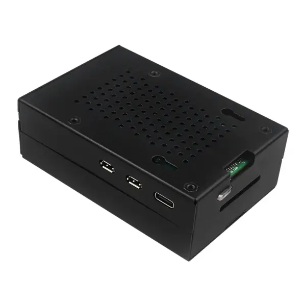 Raspberry Pi 5 Aluminum Case with Cooler - Image 3