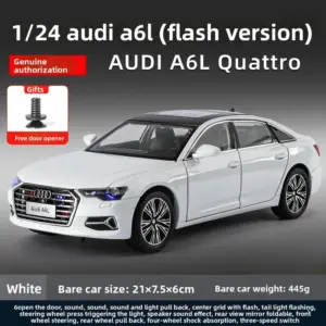 Audi A6L Quattro 1:24 Diecast Model Car 14 Sd1e6d26a707b43cf9be0ae4001c815abn