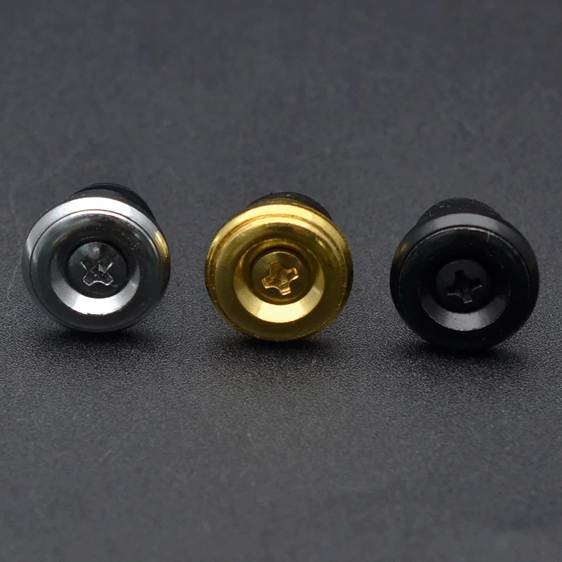 50 Metal Mushroom Head Guitar Strap Buttons 5 50 Metal Mushroom Head Guitar Strap Buttons - Image 5