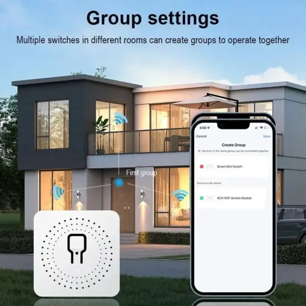 16A WiFi Smart Switch Module with Tuya Control - Image 3