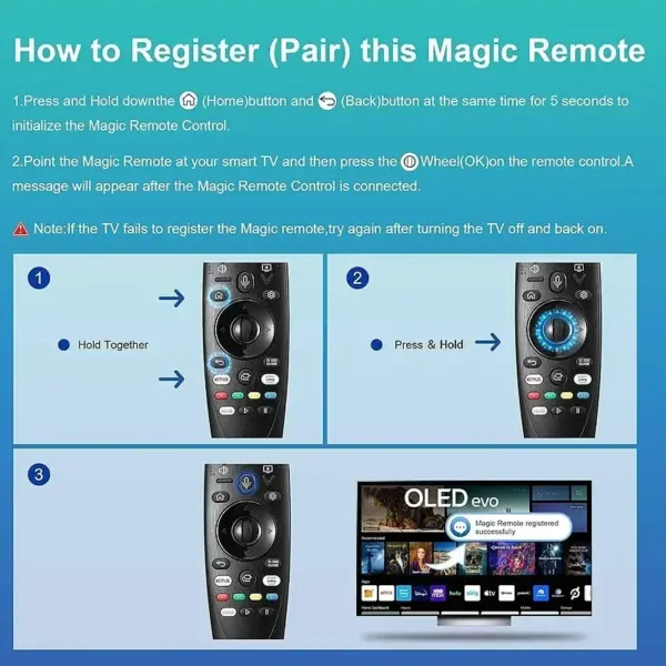 Universal Magic Remote for Smart TVs - Image 3