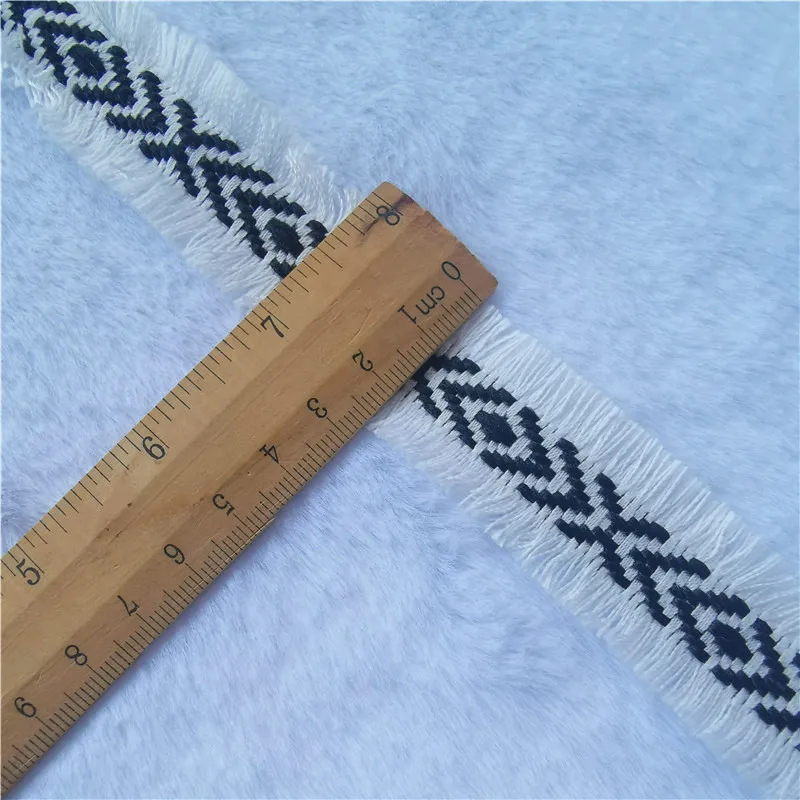 Colorful Jacquard Lace Ribbon 4.3cm x 2 Yards 20 Colorful Jacquard Lace Ribbon 4.3cm x 2 Yards - Image 20