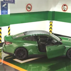 1:32 BMW M4 Coupe Diecast Yellow Sports Car Model 11 Sd2d429d14ebb40038dca3a7097149f57A