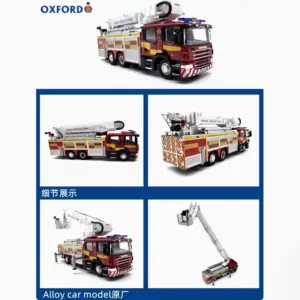 OXFORD Diecast 1:76 Fire Truck Model FL Series 9 Sd2dae4b7a646400facf23bcd86695b10W 3