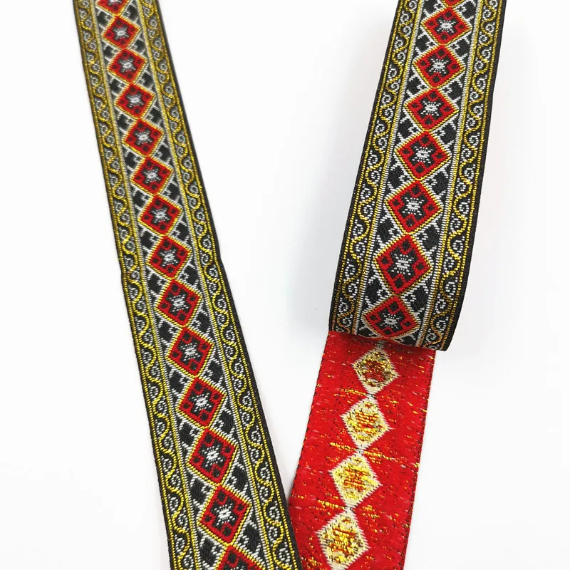 Vintage Ethnic Embroidery Ribbon 33mm 7 Meters 29 Vintage Ethnic Embroidery Ribbon 33mm 7 Meters - Image 29
