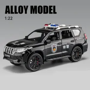 1/24 Scale Toyota Land Cruiser Prado Police Model 14 Sd34f1794d0964c0e81a564243f54fbc51
