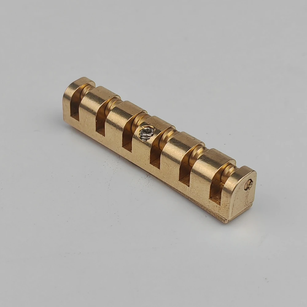 Guyker Brass Roller Guitar Nut for LP SG Guitars 2 Guyker Brass Roller Guitar Nut for LP SG Guitars - Image 2