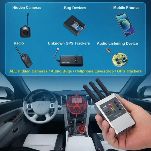 Portable Hidden Lens Detector with GPS Tracking - Image 2