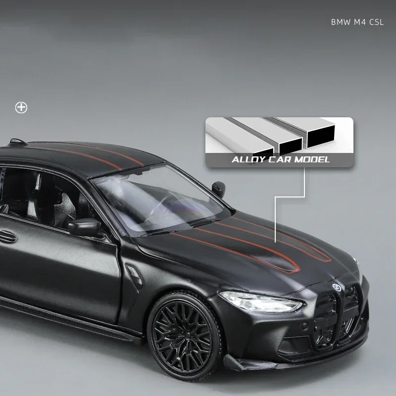 1:36 Scale BMW M4 CSL Alloy Model Car 5 1:36 Scale BMW M4 CSL Alloy Model Car - Image 5