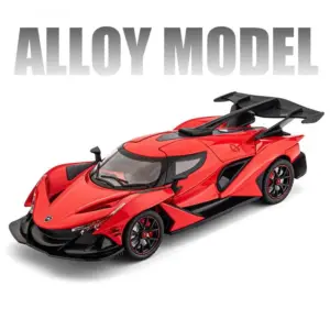 1:24 Apollo IE Die-Cast Model Supercar Black 15 Sd44dd730f73d492980f4a044b75a0e097