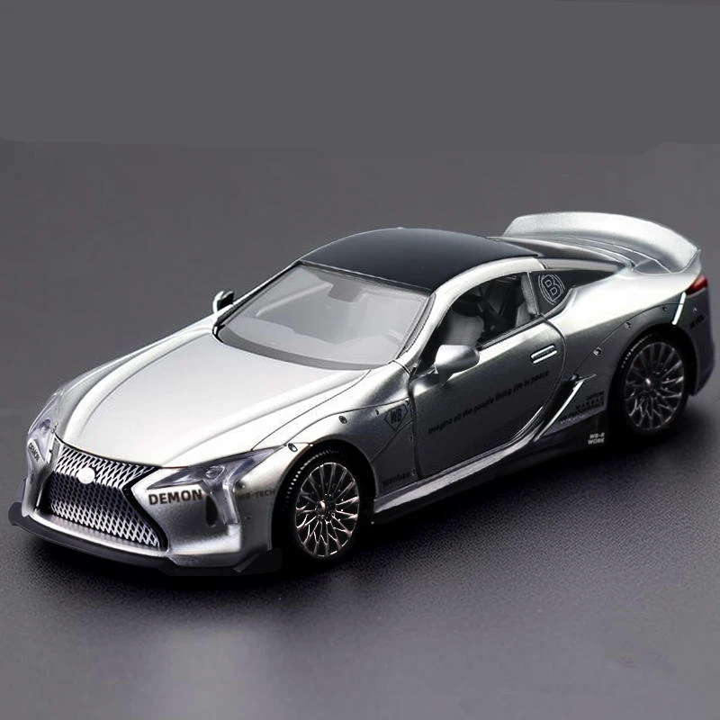 1:32 Scale Red Lexus LC500 Diecast Model 9 1:32 Scale Red Lexus LC500 Diecast Model - Image 9
