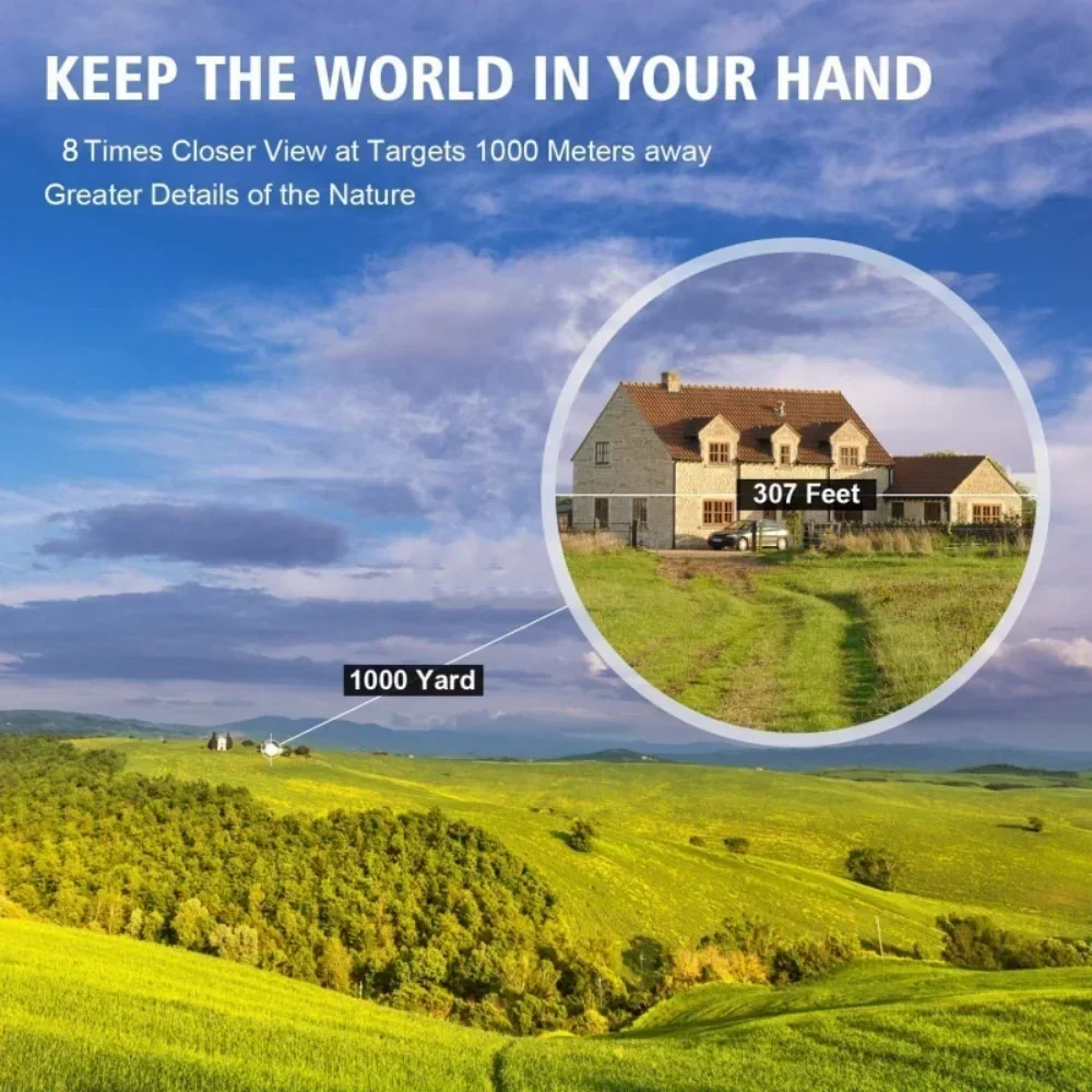 30x60 HD Professional Binoculars with 8X Magnification 6 30x60 HD Professional Binoculars with 8X Magnification - Image 6