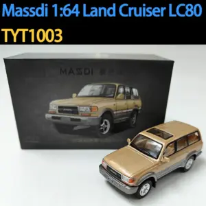 MASSDI Diecast 1/64 Gold Toyota Land Cruiser 13 Sd5853f0ca0b547f5acd50b16122c5bfcp