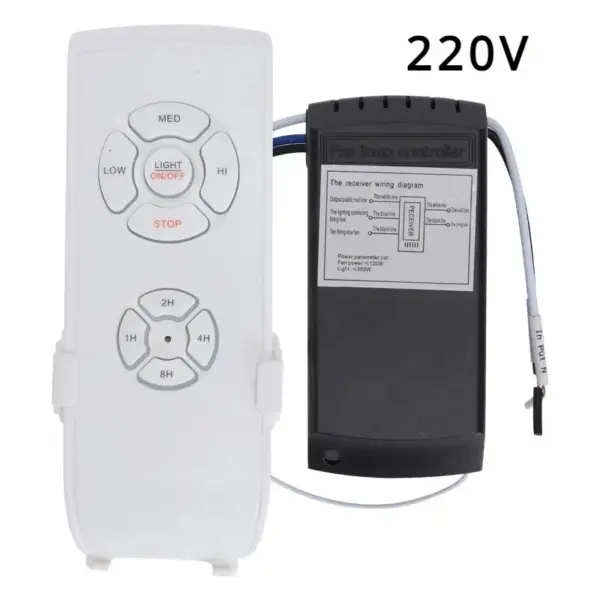 Universal Ceiling Fan Lamp Remote Controller Kit - Image 7