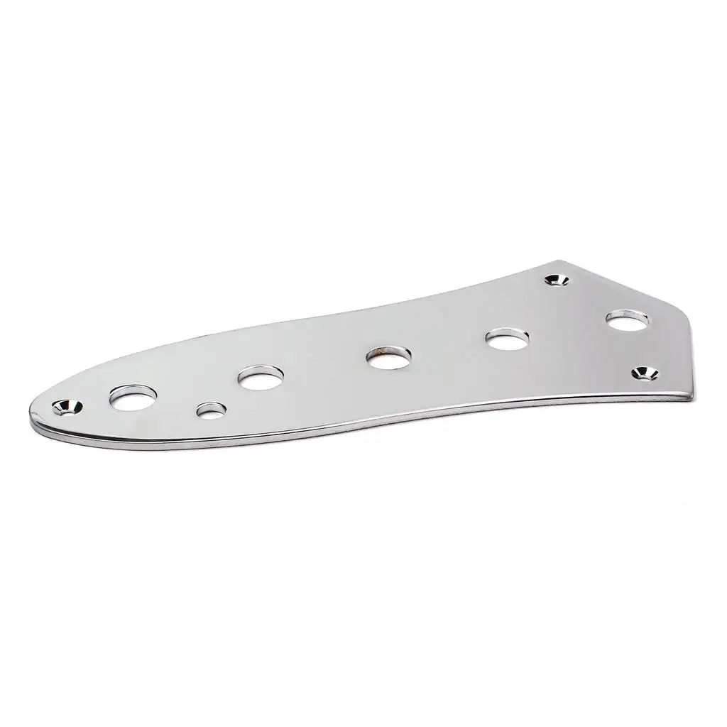 Shiny Steel Control Plate for Guitars 3 Shiny Steel Control Plate for Guitars - Image 3