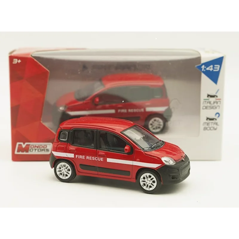 Diecast Scale 1:43 Fire Rescue Panda Model 6 Diecast Scale 1:43 Fire Rescue Panda Model - Image 6