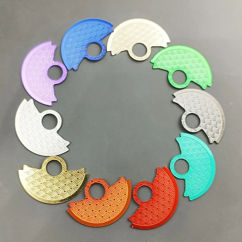 Wave Pattern Decorative Rotor Plate for Watches 2 Wave Pattern Decorative Rotor Plate for Watches - Image 2