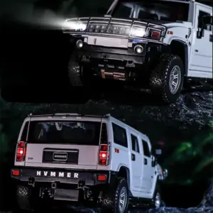1:24 Diecast Hummer H2 Alloy Model Yellow 14 Sd5c82c4dfe4a47fdbbd70f7041922b13N