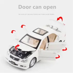 1:32 Scale Black Toyota Crown Diecast Model 11 Sd65c53c689d94ca6a2b5d46815b75b4fo