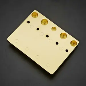 Vintage 4-String Bass Bridge in Shiny Gold 11 Sd71c7af6f60640dfa15964b43225e4a7n