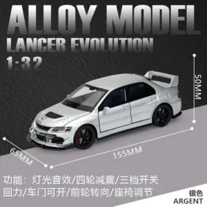 1:32 Scale Diecast Mitsubishi Lancer Evolution Model 21 Sd77cd55829f34099869f51f6bf03e323x