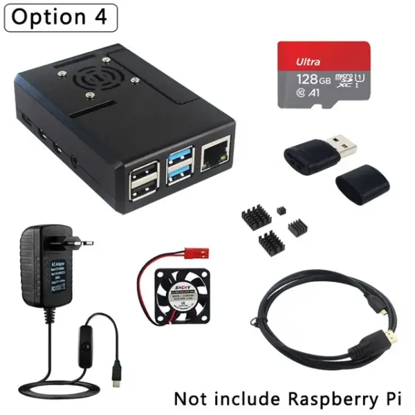Raspberry Pi 4 Model B ABS Case Kit - Image 7