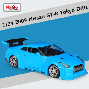 Maisto 1:24 Red 2009 Nissan GTR Diecast Model 13 Sd88e692659bb4bbfb114375620cc03afc