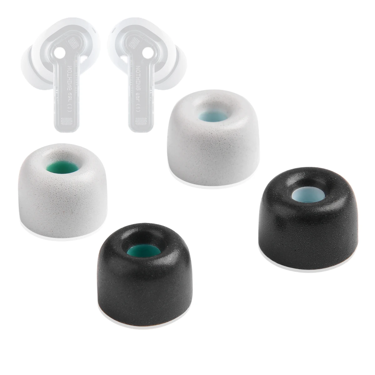 Memory Foam Ear Tips for Nothing Ear (1) 2 Memory Foam Ear Tips for Nothing Ear (1) - Image 2