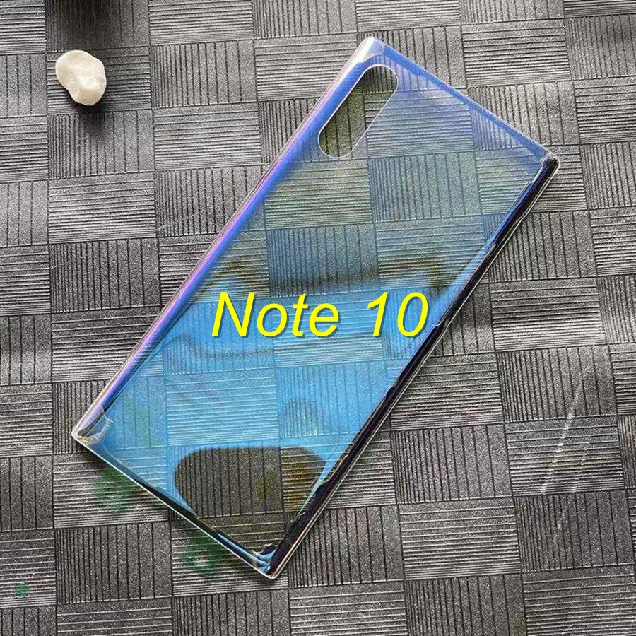 Clear Glass Back Cover for Galaxy Note 8-10 Plus 10 Clear Glass Back Cover for Galaxy Note 8-10 Plus - Image 10