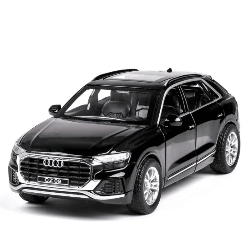 1:32 Scale Black AUDI Q8 Diecast Model Car 9 1:32 Scale Black AUDI Q8 Diecast Model Car - Image 9