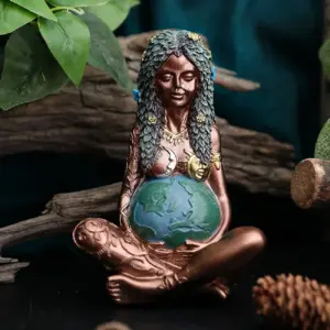 Gaia Goddess Statue - Decorative Resin Figure 8 Sda0c402d053544edbede62cb43a140f7y