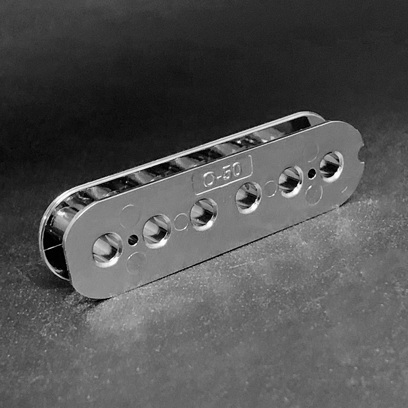 Chrome Humbucker Bobbin Set for Electric Guitars 4 Chrome Humbucker Bobbin Set for Electric Guitars - Image 4